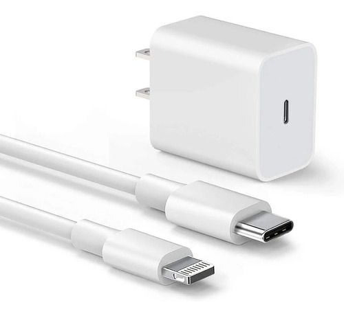 🔌 Cargador Rápido USB-C a Lightning 20W – Compatible con iPhone